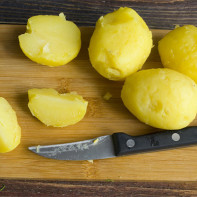 Photo boiled potatoes 4