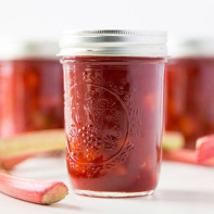 Photo de confiture de rhubarbe 5