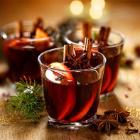 Mulled şarap fotoğraf