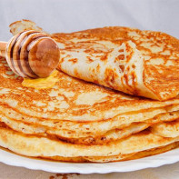 Foto van pannenkoeken