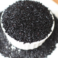 Foto de arroz negro