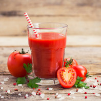 Photo de jus de tomate