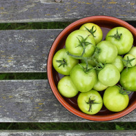 Foto von grünen Tomaten 5