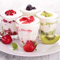 Foto af yoghurt