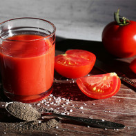 Foto de suco de tomate 3