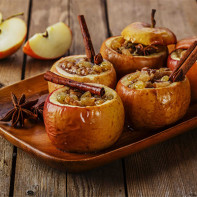 Photo of baked apples