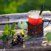 Foto di tè di foglie di ribes 4