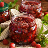 Photo confiture de framboise 4