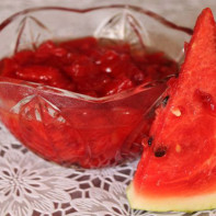 Foto der Marmelade aus dem Fruchtfleisch der Wassermelone 5