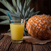 Ananas juice Foto