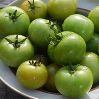 Foto van groene tomaten