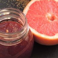 Foto af grapefrugt marmelade