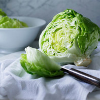 Foto de lechuga iceberg