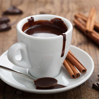 Photo de chocolat chaud