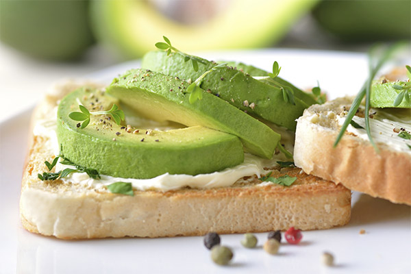 Sandwiches à l'avocat