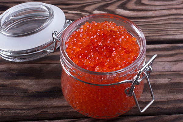 Que es útil el caviar rojo