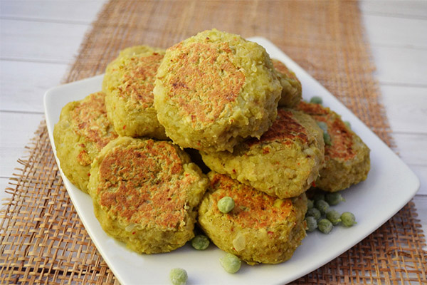 Pea cutlet