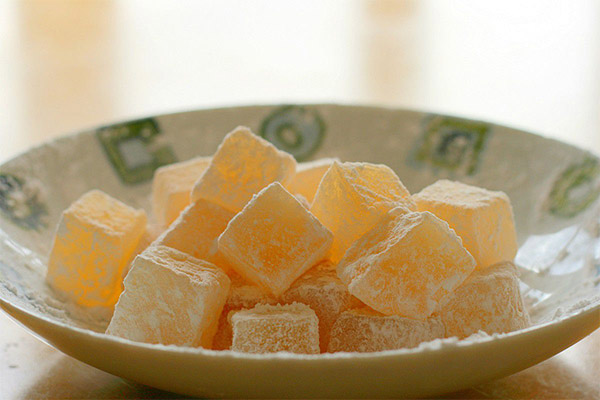 Pumpkin Turkish Delight