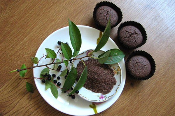 Bolinho de cereja de pássaro