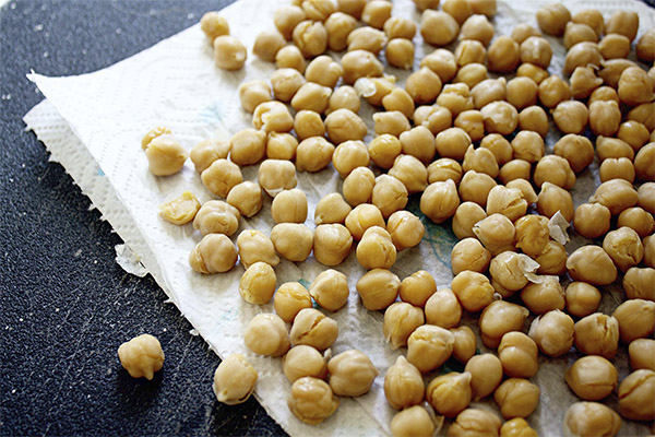 Chickpeas in medicine