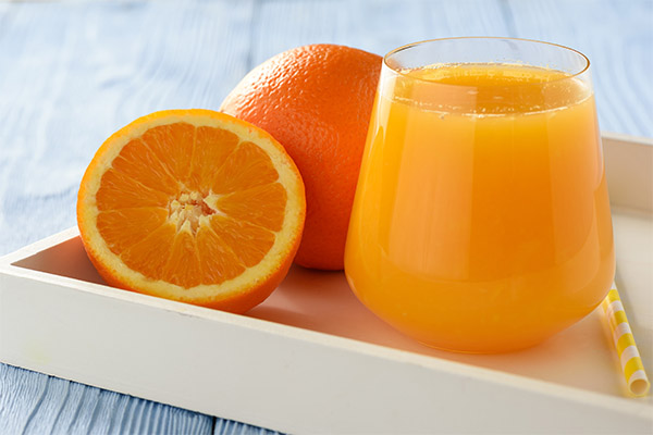 How to drink orange juice