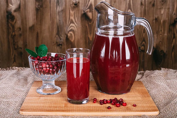 Cara membuat jus cranberry