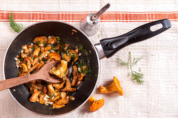 Como cozinhar chanterelles