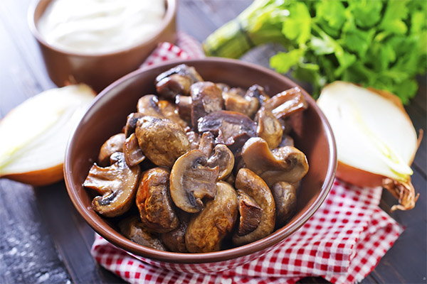 Champignons koken