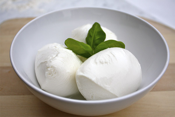 Mozzarella in medicina