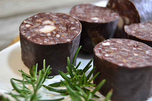 Is it possible to eat blood sausage for diabetes and gout?