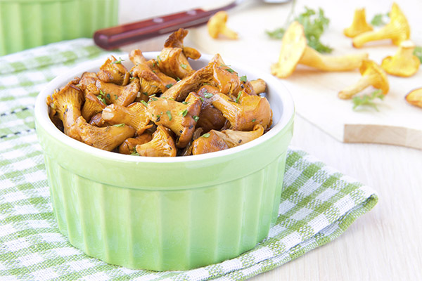 Kilo kaybı için chanterelles faydaları