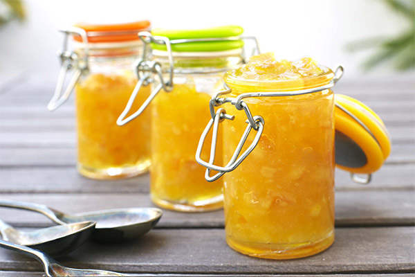 Melon jam without can sterilization