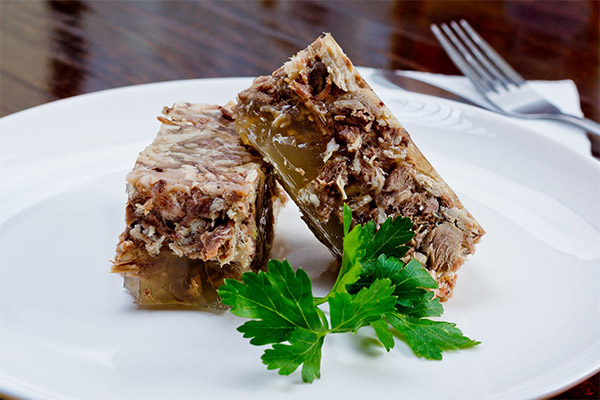 Viande en gelée de boeuf