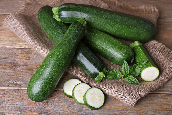 Courgettes en médecine