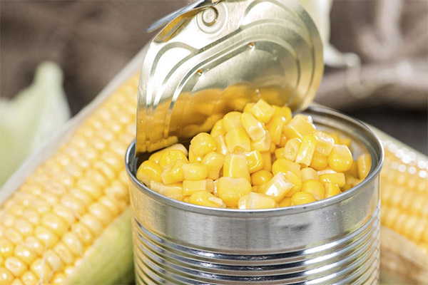 How to pick and store canned corn