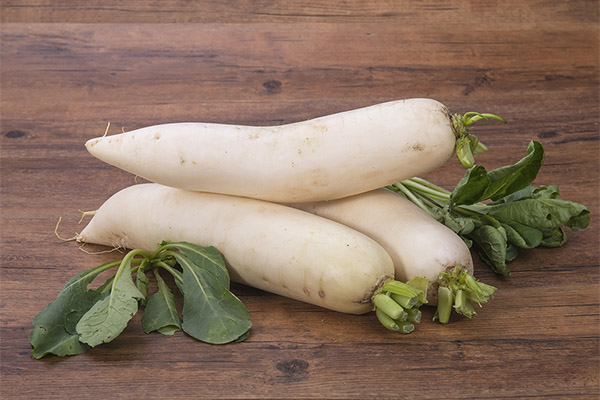 De voordelen en nadelen van daikon