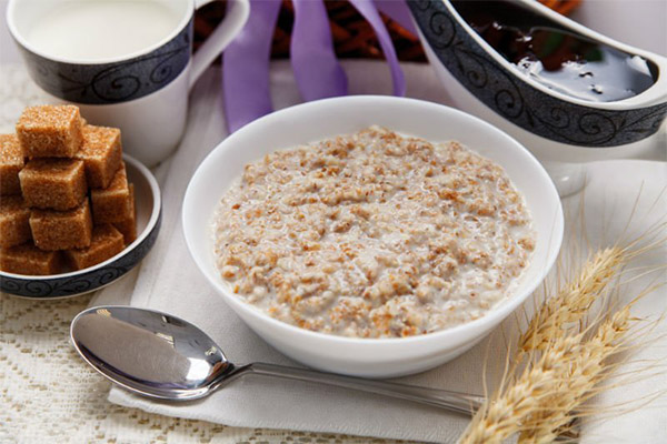 Bubur gandum dalam perubatan