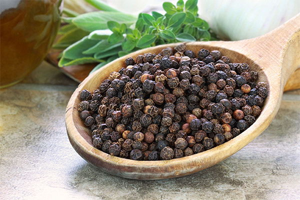 What is useful black pepper peas