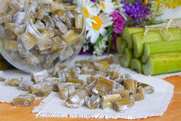 Candied Rhubarb