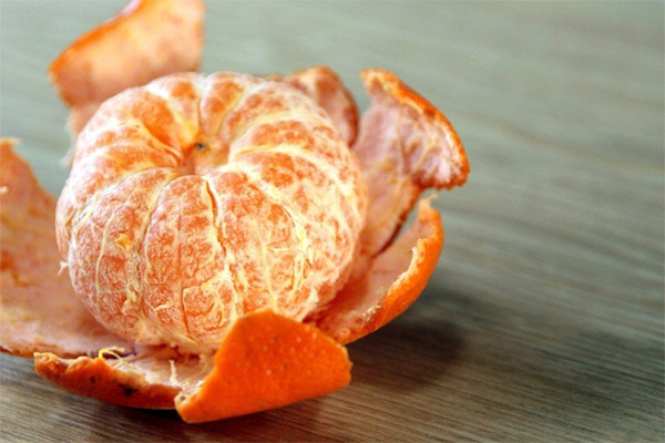 Peeling de mandarina