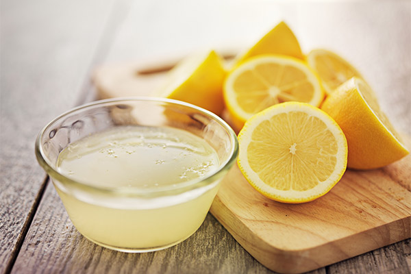 Succo di limone in cosmetologia