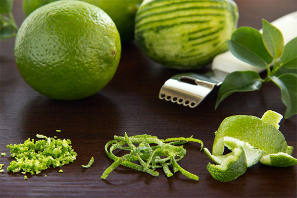 The benefits of lime zest