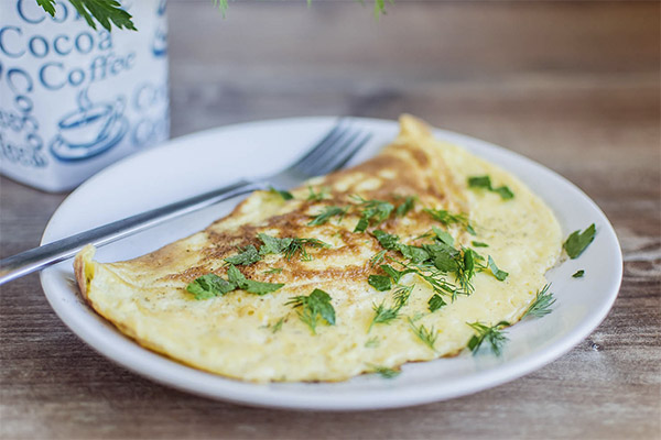 The benefits and harms of omelet