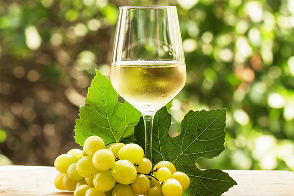 The use of white wine in cooking