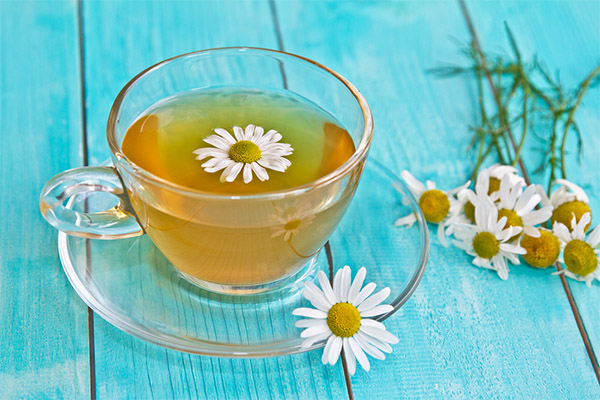 Teh chamomile dalam bidang kosmetologi