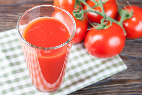 Suco de tomate em medicina