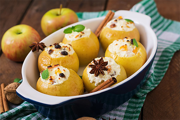 How to store baked apples