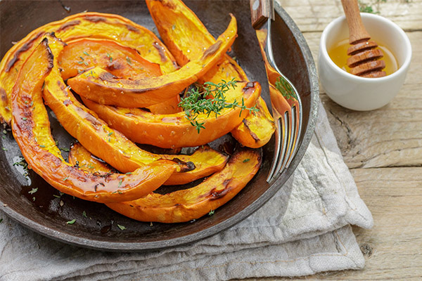 Propriétés utiles de la citrouille au four