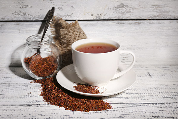 Los beneficios y daños del té rooibos