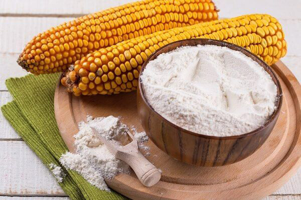 The use of corn starch in folk medicine